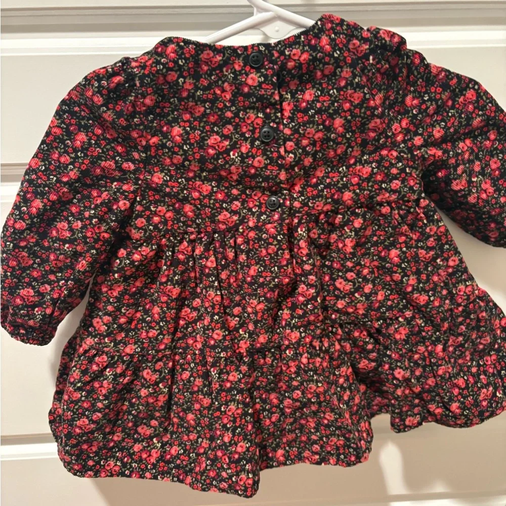 Baby Gap Floral Tiered Dress